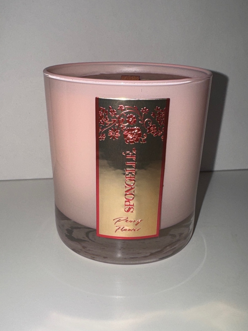 Spongelle peony flower candle - Picture 2 of 5